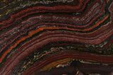 Polished Tiger Iron Stromatolite Slab - Billion Years #162101-1